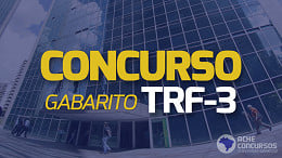 Gabarito oficial do concurso TRF-3 é divulgado pela Vunesp; veja prazo de recursos