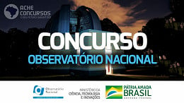 Concurso Observatório Nacional 2023: Editais publicados!