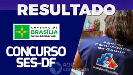 Resultado final SES-DF 2023 para AVAS e ACS sai nesta quarta (1º)