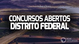 Veja 7 grandes concursos abertos no Distrito Federal de até R$ 10.4 mil