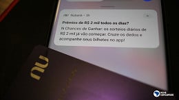 Nubank faz 1º sorteio da promoção que vai dar R$ 660 mil em prêmios em 2023