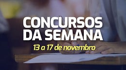 Concursos abertos: 44 órgãos abrem inscrições para vagas de até R$ 30.617