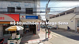 Aposta única leva R$ 50 milhões na Mega-Sena; veja onde ela foi feita