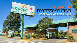 Gabarito CODECA Caxias do Sul-RS sai pelo Instituto Consulpam