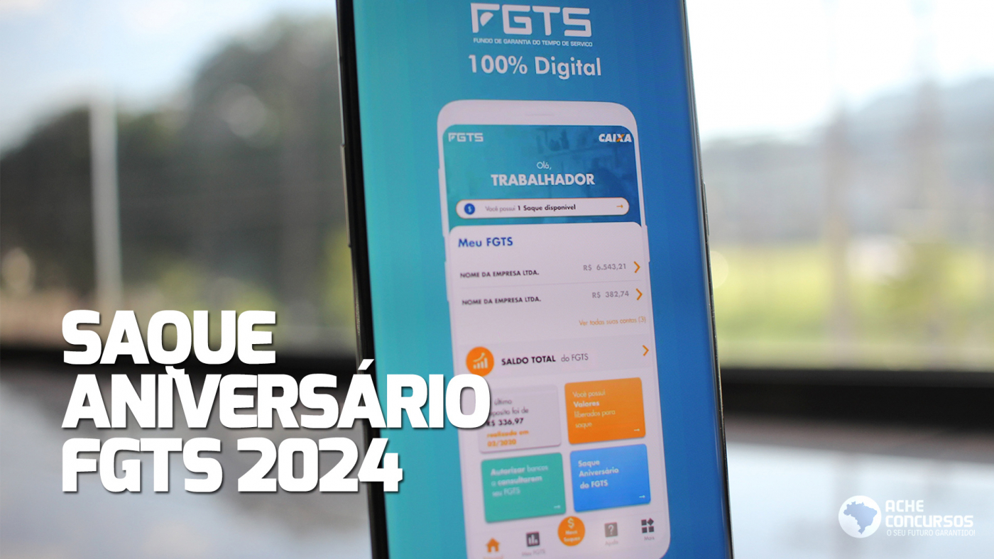 Calendário Saque Aniversário Fgts 2024 Veja Datas E Valores