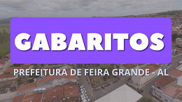 Gabarito de Feira Grande/AL 2024 sai hoje: veja como conferir