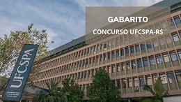 Gabarito UFCSPA-RS 2024; veja quando sai pela Fundatec