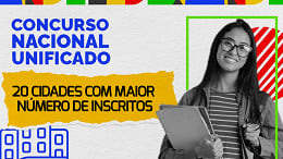 CNU: veja as 20 cidades com maior número de inscritos