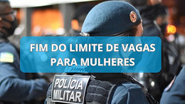 Projeto de Lei quer acabar com limite de vagas para mulheres nas Polícias e Corpo de Bombeiros