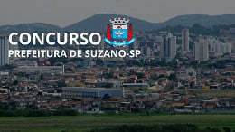 Concurso da Prefeitura de Suzano-SP abre inscrições para 18 vagas