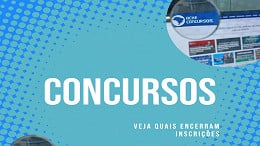 18 concursos encerram inscrições nesta quinta-feira (14/03)