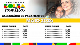 Governo atualiza Calendário do Bolsa Família de Maio; veja datas