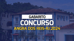 Gabarito Oficial de Angra dos Reis-RJ 2024 sai pelo Instituto AOCP