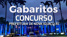 Gabarito Nova Iguaçu 2024 é publicado pelo Instituto Consulplan