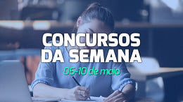 Concursos abertos: 50 órgãos abrem inscrições para 3.6 mil vagas na segunda semana de Maio