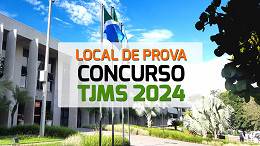 Concurso TJMS 2024: Com mais de 26 mil candidatos, veja local de prova