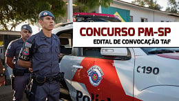 Concurso PM-SP: Edital de convocação do TAF é publicado