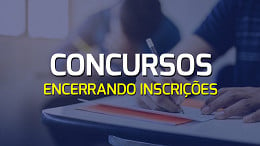 Veja 20 Concursos que encerram inscrições nesta terça-feira, 14