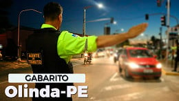 Gabarito Olinda-PE para Agente de Trânsito e Transporte sai pela Consulpam