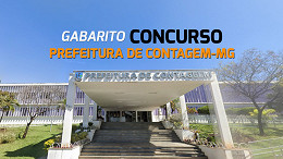 Gabarito Contagem-MG 2024: veja respostas e resultado do concurso