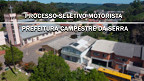 Prefeitura de Campestre da Serra-RS abre processo seletivo para Motorista
