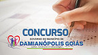 Prefeitura de Damianópolis-GO promove concurso público