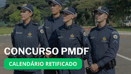 Concurso PM-DF 2024: calendário retificado para soldados; veja mudanças