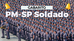 Gabarito PM-SP 2024 para Soldado é divulgado pela FGV