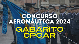 Gabarito Aeronáutica 2024 Cadetes do Ar sai na quinta-feira, 8