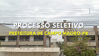 Prefeitura de Campo Magro-PR realiza seleção para Professor