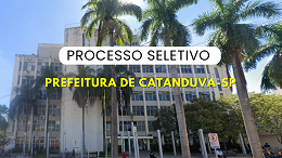 Prefeitura de Catanduva-SP abre cadastro reserva para Professor