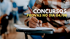 Concursos: veja quais terão provas no dia 04 de agosto