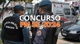 Concurso PM SE é autorizado com 335 vagas; veja cargos e requisitos