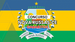 Concurso de Nova Russas-CE divulga gabaritos; veja quando sai o resultado