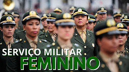 Sai decreto e mulheres poderão se alistar no serviço militar em 2025