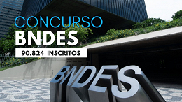 Concurso BNDES registra mais de 90 mil candidatos; confira a relação candidato/vaga