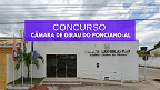 Concurso da Câmara de Girau do Ponciano-AL é aberto para 3 cargos