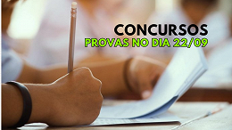 Concursos: mais de 40 seleções aplicam provas no dia 22/09; veja quais