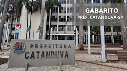 Gabarito Catanduva-SP 2024 sai pela Vunesp; veja datas