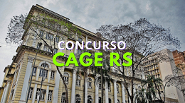 CAGE RS lança regulamento do concurso: Veja os cargos e a remuneração