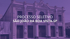 Processo Seletivo Prefeitura de São João da Boa Vista-SP 2024