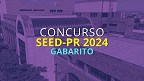 Gabarito SEED-PR 2024 pela Consulplan; veja quando sai