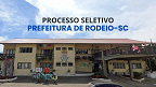 Processo Seletivo de Prefeitura de Rodeio-SC: vagas de até R$ 3,7 mil