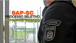 Inscrições para 265 vagas de Agente Socioeducativo na SAP-SC são abertas; veja como concorrer