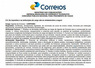 Créditos: Divulgação/Correios