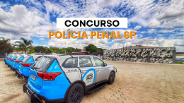 Concurso Polícia Penal SP: próximo edital terá 1.100 vagas; afirma secretário