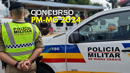 Concurso PM-MG 2024 tem mais de 49 mil inscritos; veja como consultar o local de prova