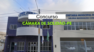 Concurso da Câmara de Solidão-PE 2024 prorroga inscrições