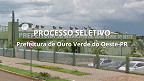 Prefeitura de Ouro Verde do Oeste-PR abre seleção para Enfermeiro