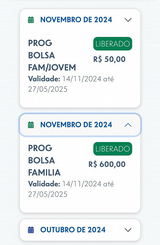 Portal Cidadão atualiza consulta de novembro.